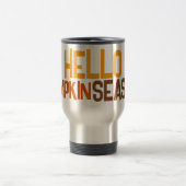 Mug De Voyage bonjour saison citrouille (Centre)