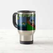 Mug De Voyage Booger actif (triathalon) (Devant gauche)