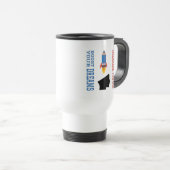 Mug De Voyage Booster de rêve et Rocket potentielle (Devant droit)