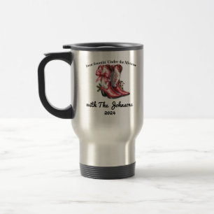 Mug De Voyage Boot Scootin' Under the Mistletoe