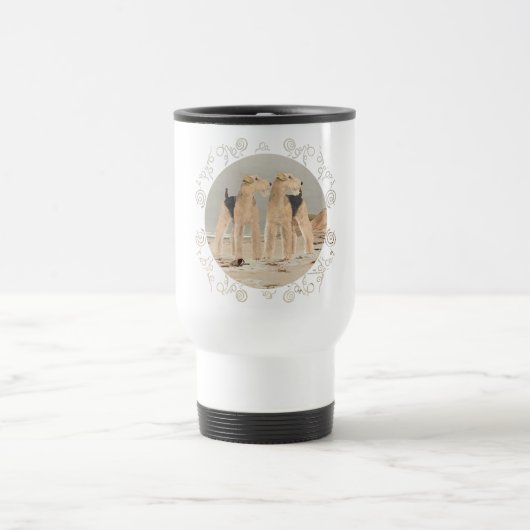 Mug De Voyage Bord de mer brumeux (Centre)