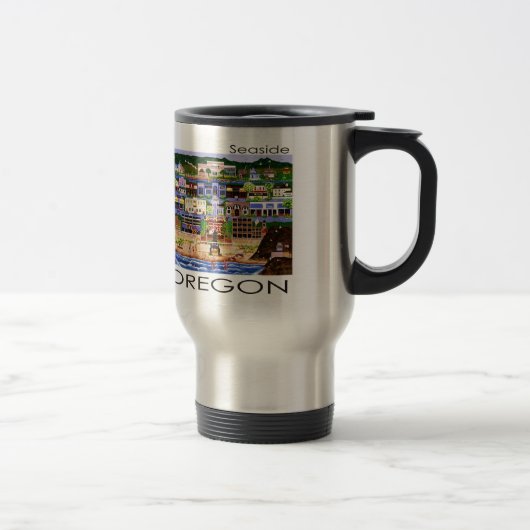 Mug De Voyage Bord de mer Oregon (Droit)