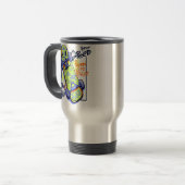 Mug De Voyage Born to ride (Devant gauche)