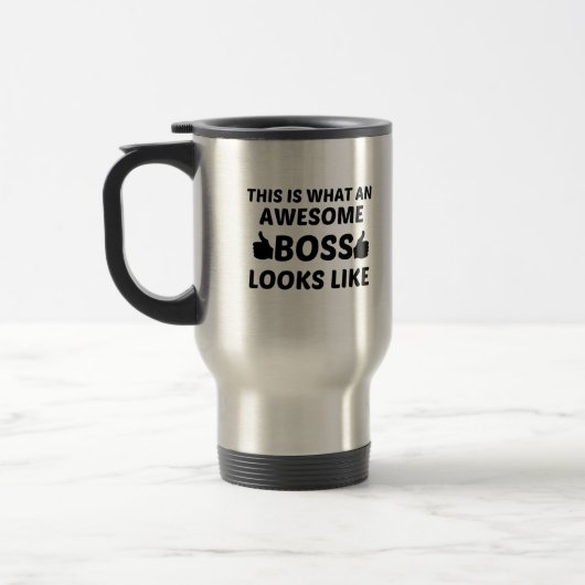 MUG DE VOYAGE BOSS AWESOME (Gauche)