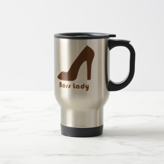 Mug De Voyage Boss Lady Brown Pump (Droit)