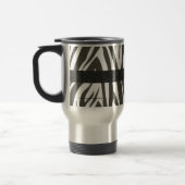 Mug De Voyage BOSS : "Meilleur Patron du monde" Zebra Stripes G (Gauche)