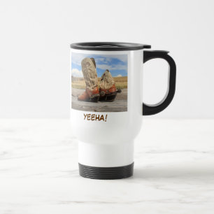 Mug De Voyage Botte occidentale de Yeeha