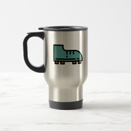 Mug De Voyage bottes de football (Gauche)