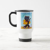 Mug De Voyage Bouchon de chat de plage (Gauche)