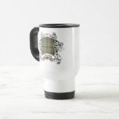 Mug De Voyage Bouclier de tartan de Craig (Devant gauche)