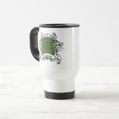 Mug De Voyage Bouclier de tartan de Currie (Devant gauche)