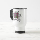 Mug De Voyage Bouclier de tartan de Lang (Devant gauche)