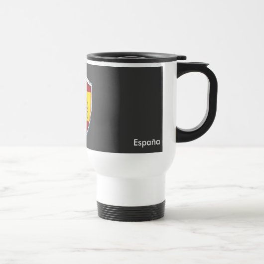 Mug De Voyage Bouclier espagnol - Contemporain (Droite)