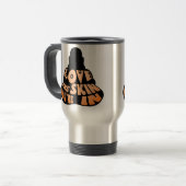 Mug De Voyage Bouddha Love Orange (Devant gauche)
