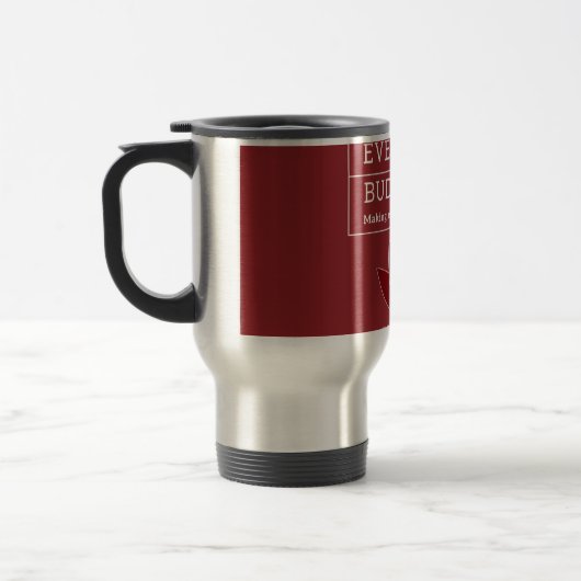 Mug De Voyage Bouddhisme quotidien Voyage Mug (Gauche)