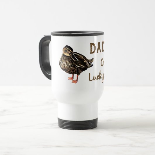 Mug De Voyage Boue de canard (Devant gauche)