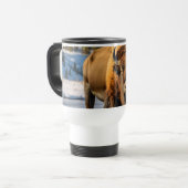 Mug De Voyage Boue de voyage de bison de Yellowstone (Devant gauche)