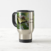 Mug De Voyage Boue de voyage papillon (Devant gauche)