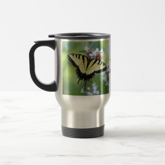 Mug De Voyage Boue de voyage papillon (Gauche)