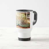 Mug De Voyage Boue de voyage Peacock (Devant droit)