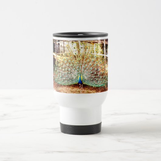 Mug De Voyage Boue de voyage Peacock (Centre)