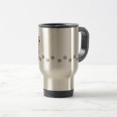 Mug De Voyage Bouffe de bouffe de bande dessinée (Devant droit)