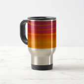 Mug De Voyage Boug Abstrait de voyage Orange (Devant gauche)