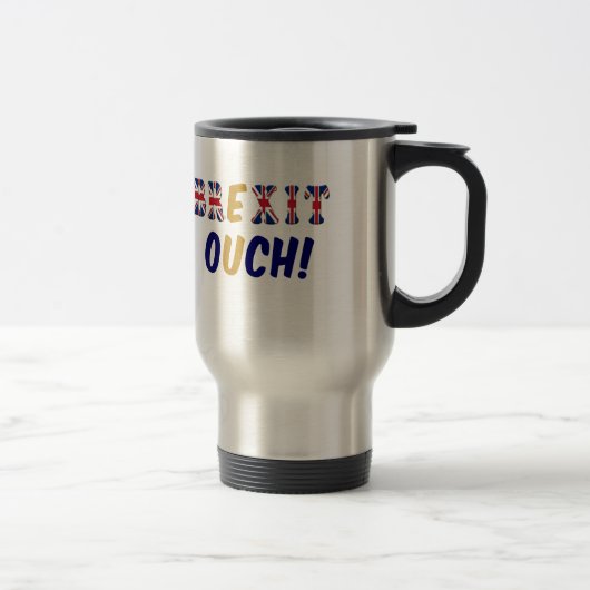 Mug De Voyage Boug Brexit Ouch ! (Droit)
