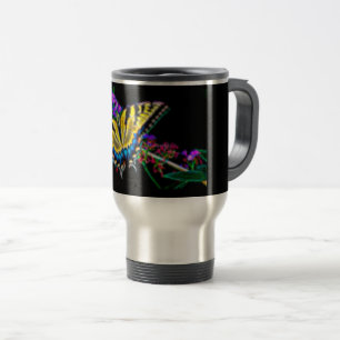 Mug De Voyage Boug de voyage Stylisé à queue noire