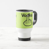 Mug De Voyage Boug Oiseau Flippant Vodka Flip (Devant droit)