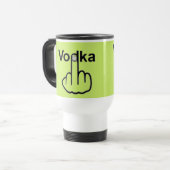 Mug De Voyage Boug Oiseau Flippant Vodka Flip (Devant gauche)