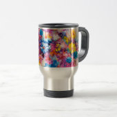 Mug De Voyage Boug Voyage avec Motif Fleurs (Devant droit)
