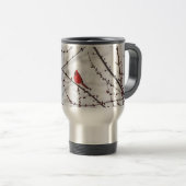 Mug De Voyage Bouge de voyage du cardinal (Devant droit)