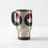 Mug De Voyage Boughs de Holly (Devant gauche)