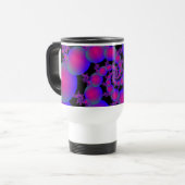 Mug De Voyage Bouillards roses et bleus (Devant gauche)