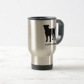 Mug De Voyage Bouledogue américain (Devant droit)