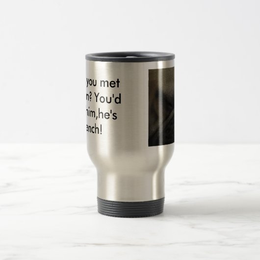 Mug De Voyage Bouledogue français (Centre)