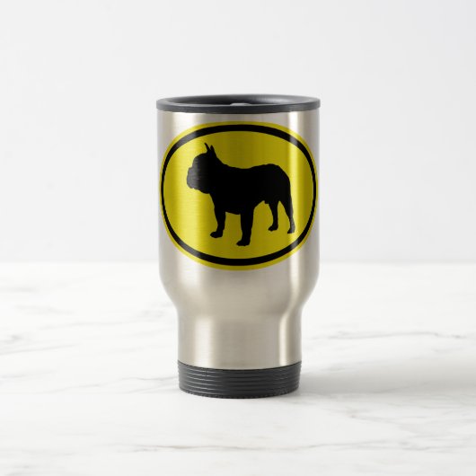 Mug De Voyage Bouledogue français (Centre)