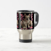 Mug De Voyage Bouledogues français Papillon  Bulldog (Devant droit)