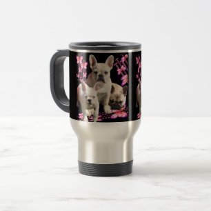 Mug De Voyage Bouledogues français Papillon  Bulldog