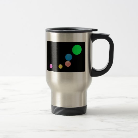 Mug De Voyage Boules colorées (Droit)