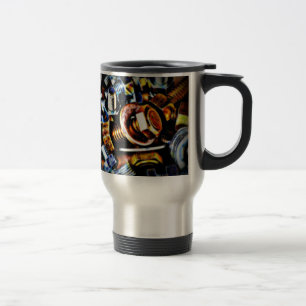 Mug De Voyage Boulons Pop Art