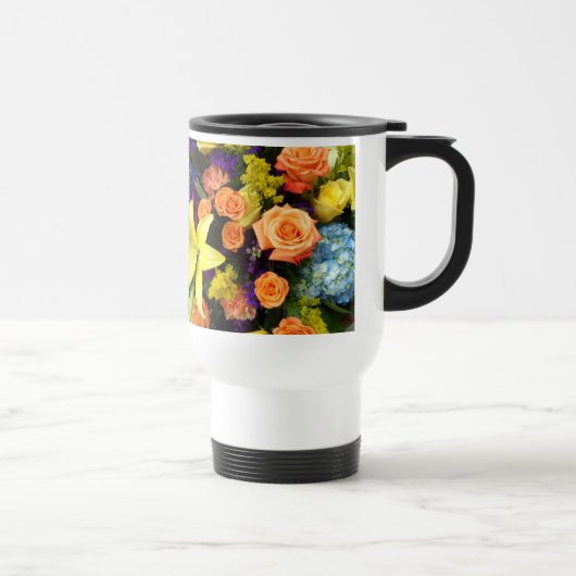 Mug De Voyage Bouquet Coloré (Droite)