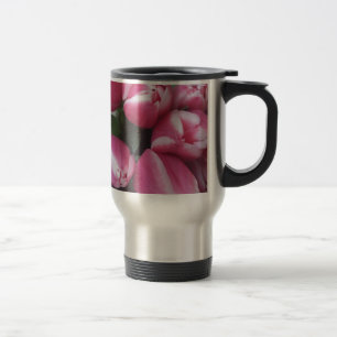 Mug De Voyage Bouquet de Pink Tulips, Flowers