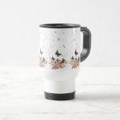Mug De Voyage Bouquet floral blooming garden (Devant droit)