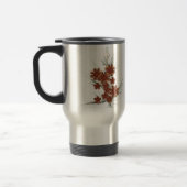 Mug De Voyage Bouquet orange d'art de fractale (Gauche)