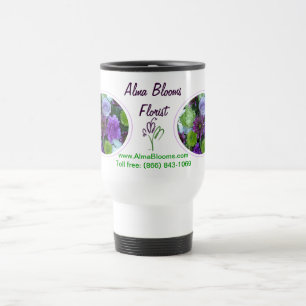 Mug De Voyage Bouquet Violet Alma en Fleurs