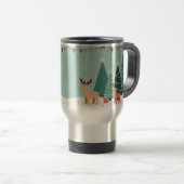 Mug De Voyage bouteille commémorative de Noël (Devant droit)