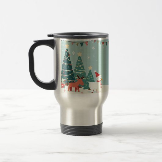 Mug De Voyage bouteille commémorative de Noël (Gauche)