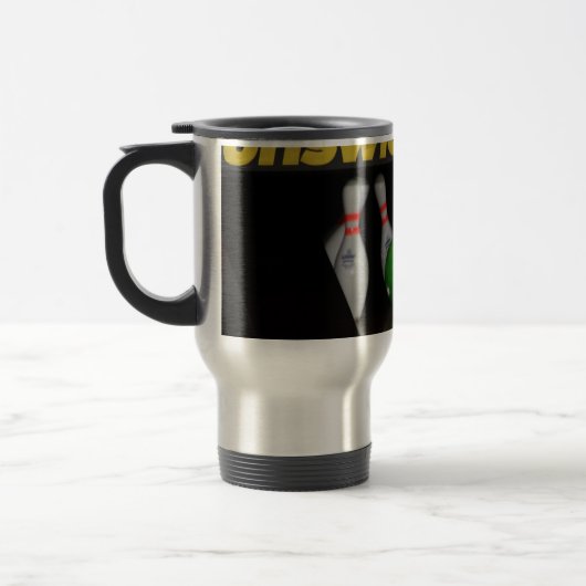 Mug De Voyage Bouteille de bowling (Gauche)